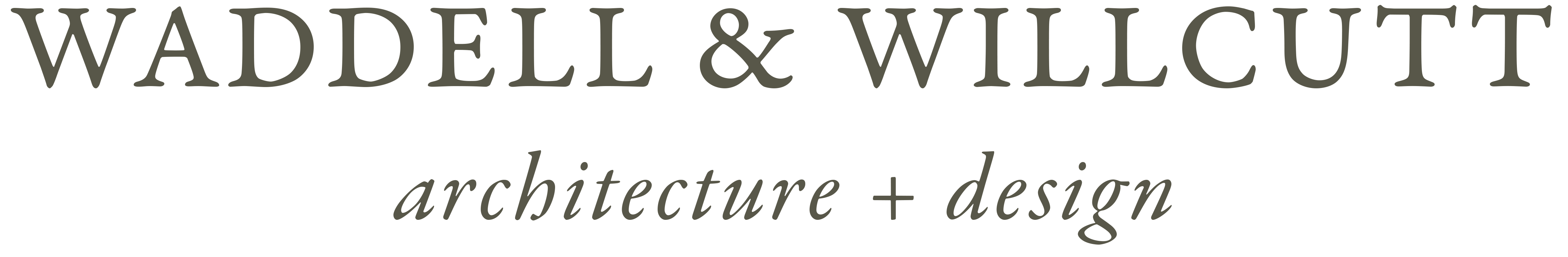 Waddell & Willcutt Architecture